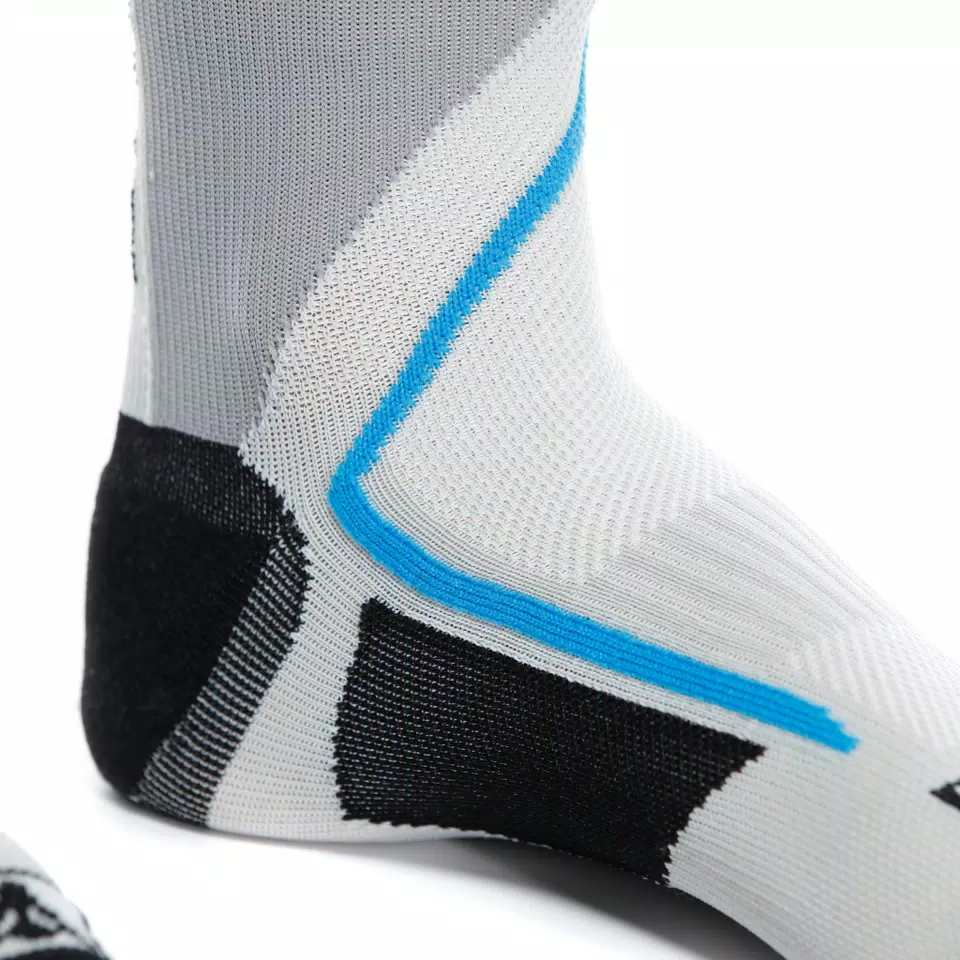 MOTORCYCLE TECHNICAL SOCKS - MID - BLACK/BLUE - 7