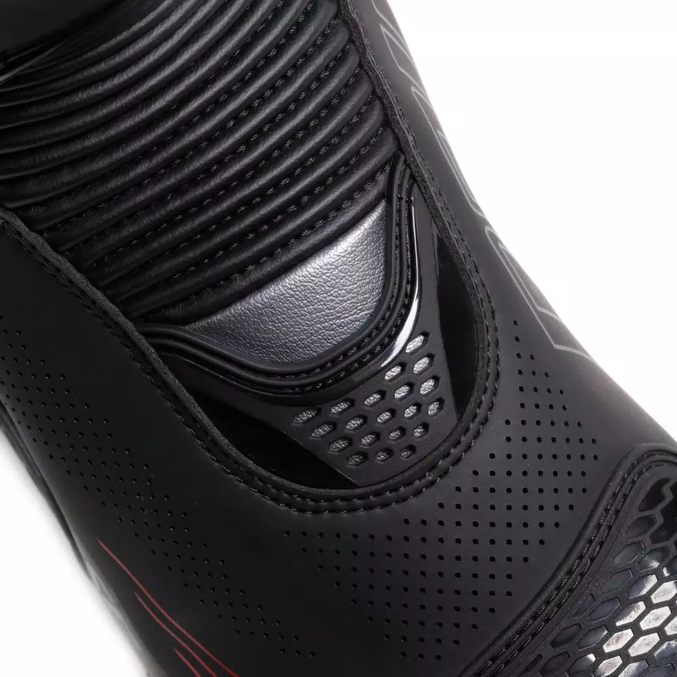 TORQUE 4 AIR - MEN SUMMER RACING AND ROAD BOOTS - BLACK/RED-LAVA - 6