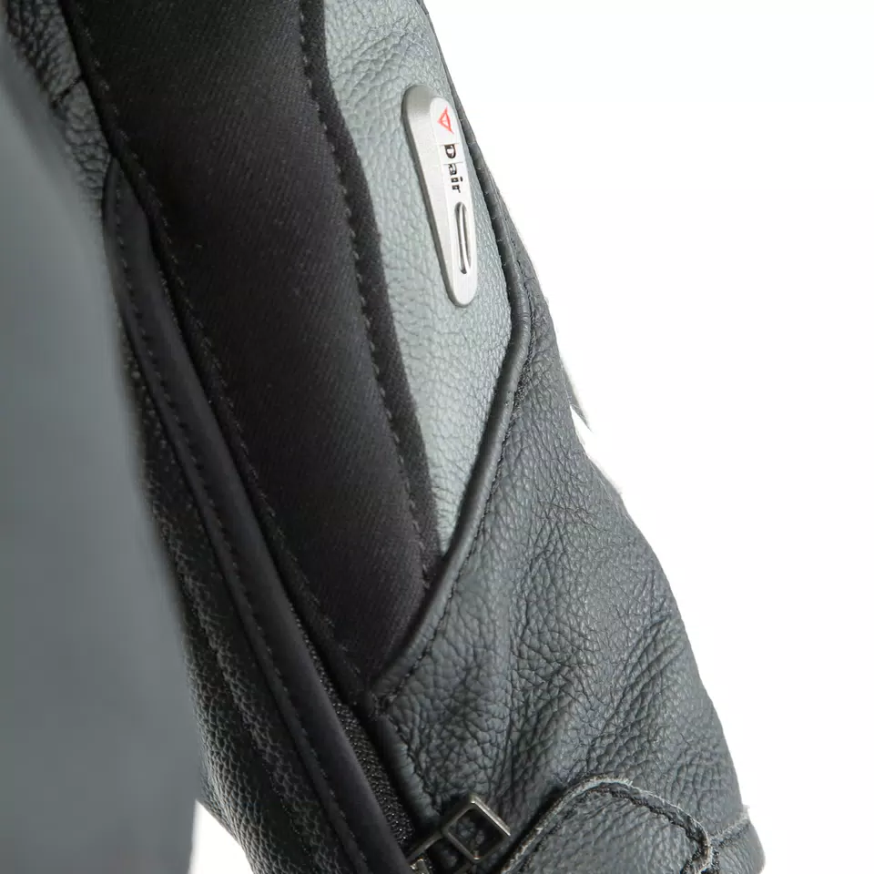 RACING 3 D-AIR LADY LEATHER JACKET - BLACK/ANTHRACITE/FUCHSIA - 19