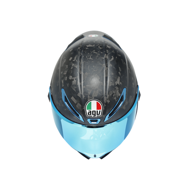 Casco Para Moto Agv Gp Rr Solid Iridium Carbon Mplk