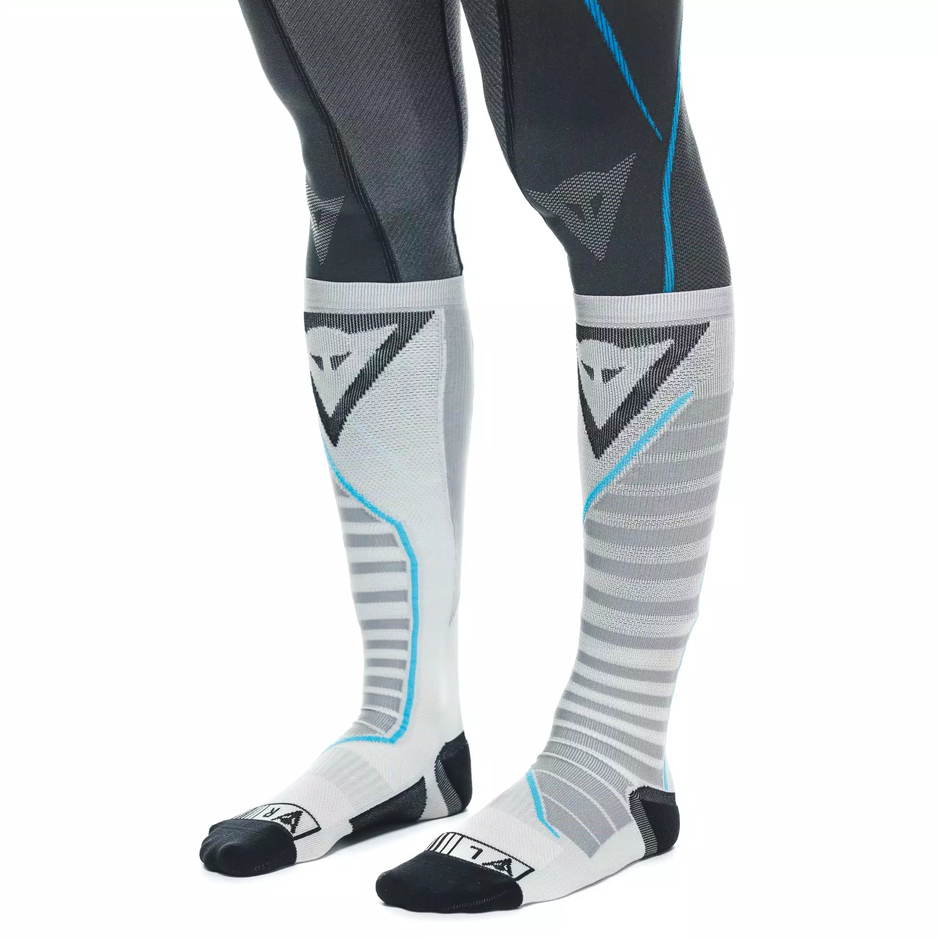 CALZINI TECNICI MOTO LUNGHI UNISEX - BASE LAYER ESTIVO