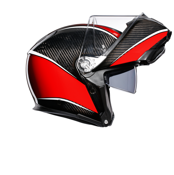 Sportmodular Multi Ece Dot - Aero Carbon/Red - Modular helmets - Dainese  (Official)