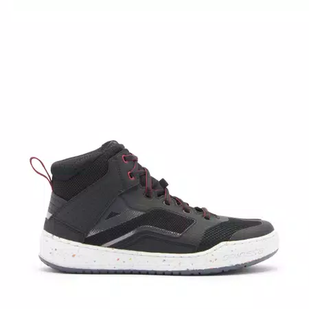 SUBURB AIR - DAMES MOTORFIETSSCHOENEN IN STOF VOOR DE ZOMER - BLACK/WHITE/APPLE BUTTER - 2