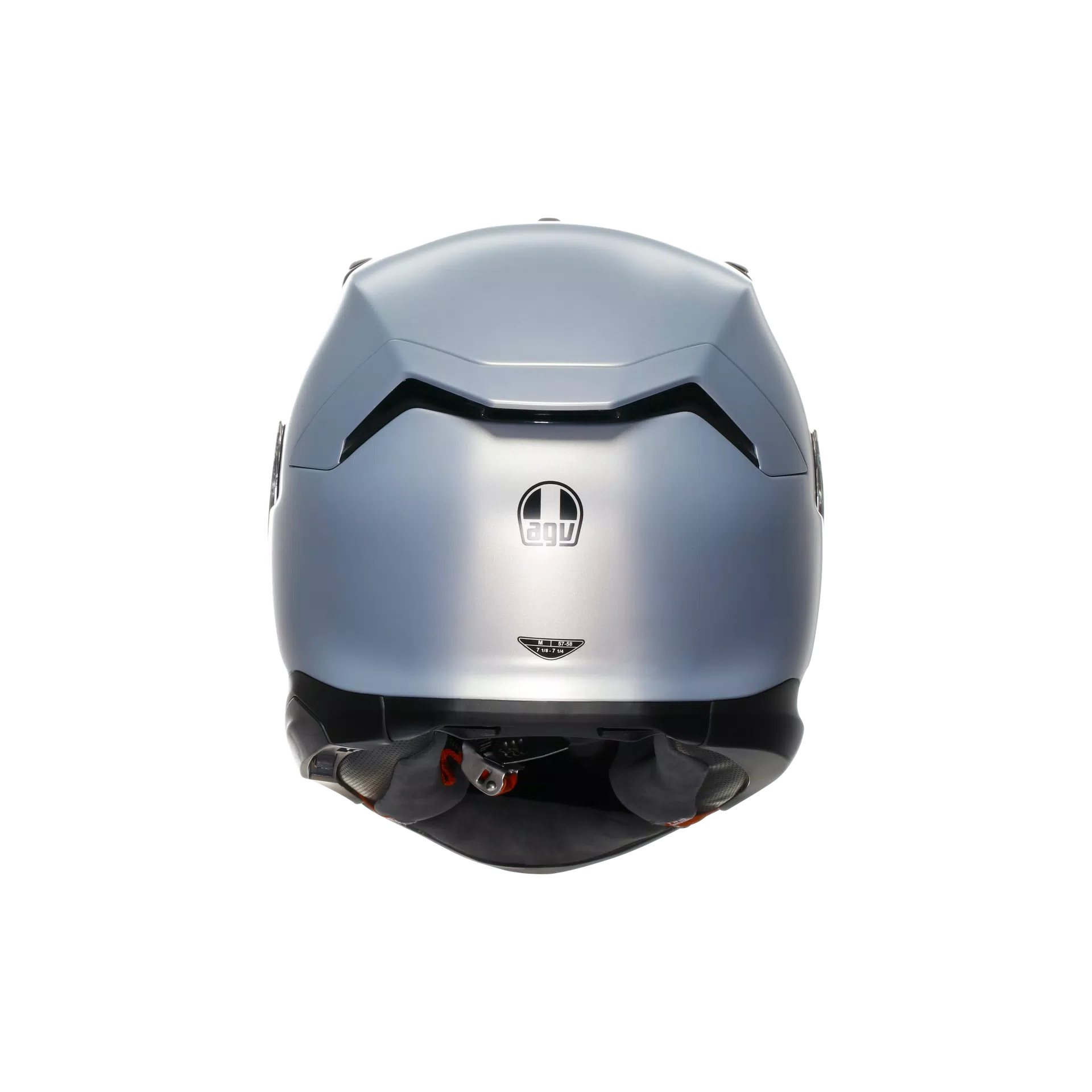 K7 MPLK MONO MATT PRISMA SILVER - MOTORBIKE FULL FACE HELMET DOT (E2206)