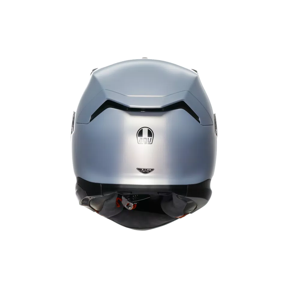 K7 MPLK MONO MATT PRISMA SILVER - MOTORBIKE FULL FACE HELMET DOT (E2206) -  - 5