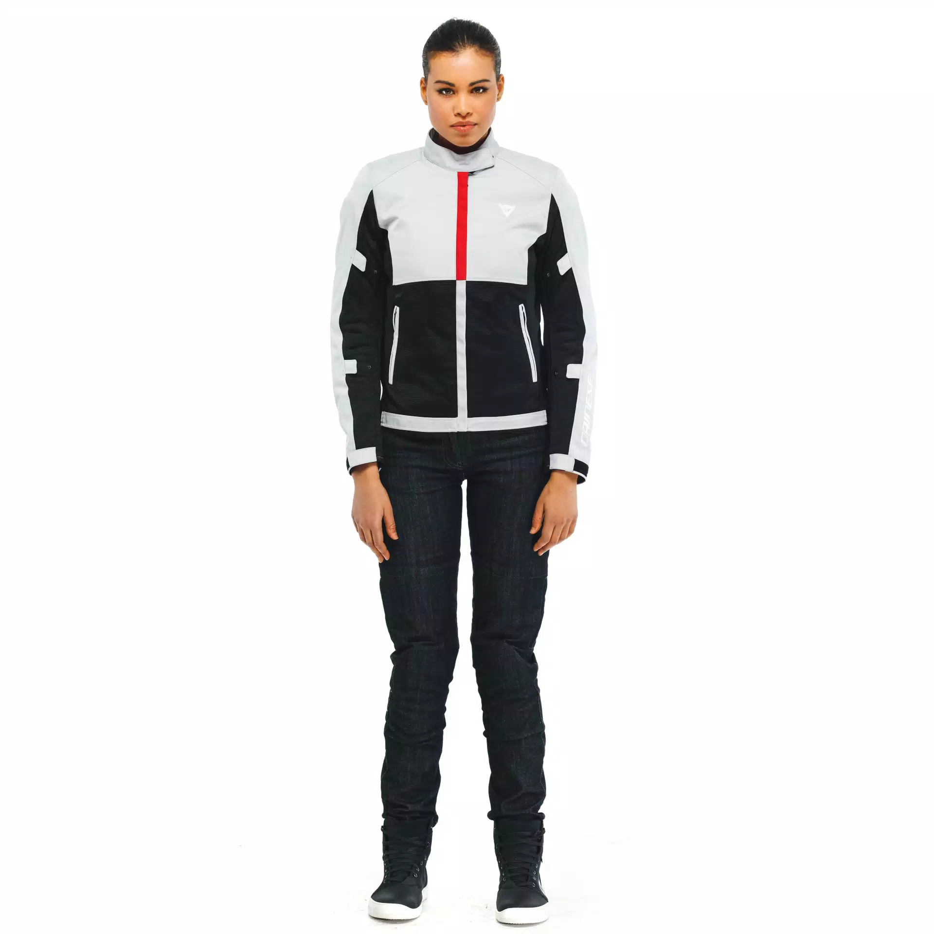 RISOLUTA AIR TEX - WOMEN'S MOTORCYCLE JACKET IN FABRIC