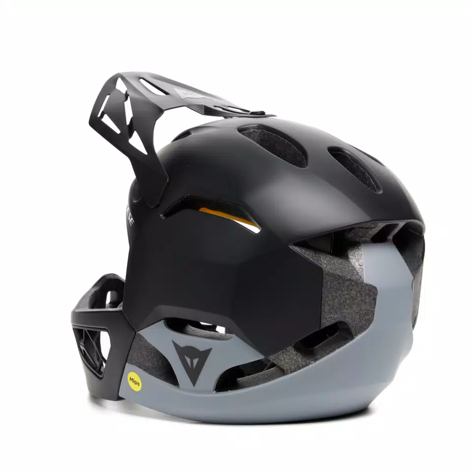 LINEA 01 MIPS - FULL FACE BIKE HELMET - BLACK/GRAY - 4