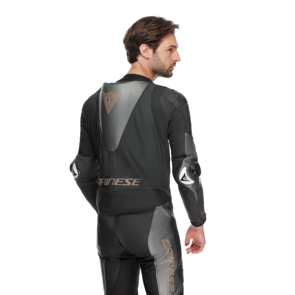 laguna-seca-5-one-piece-leather-racing-suit-black-anthracite-tibetan-platinum image number 2