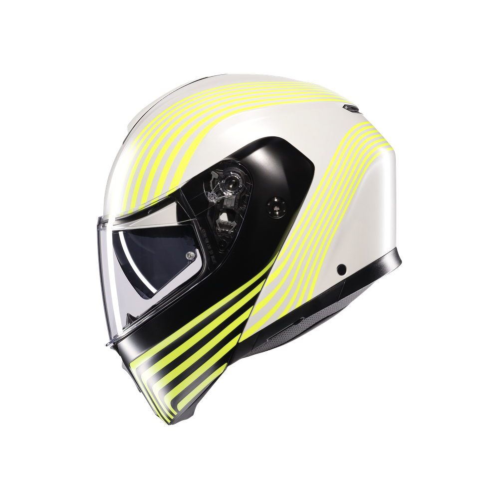 streetmodular-dot-e2206-iseo-matt-white-black-yel-fluo image number 3