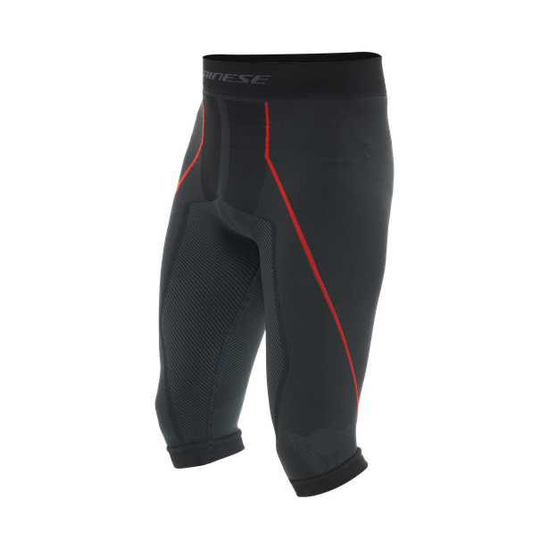 men-s-ski-thermal-base-layer-3-4-pants-black-red image number 0