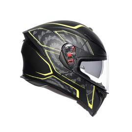 K-5 S MULTI ECE DOT - TORNADO BLACK/YELLOW FLUO 