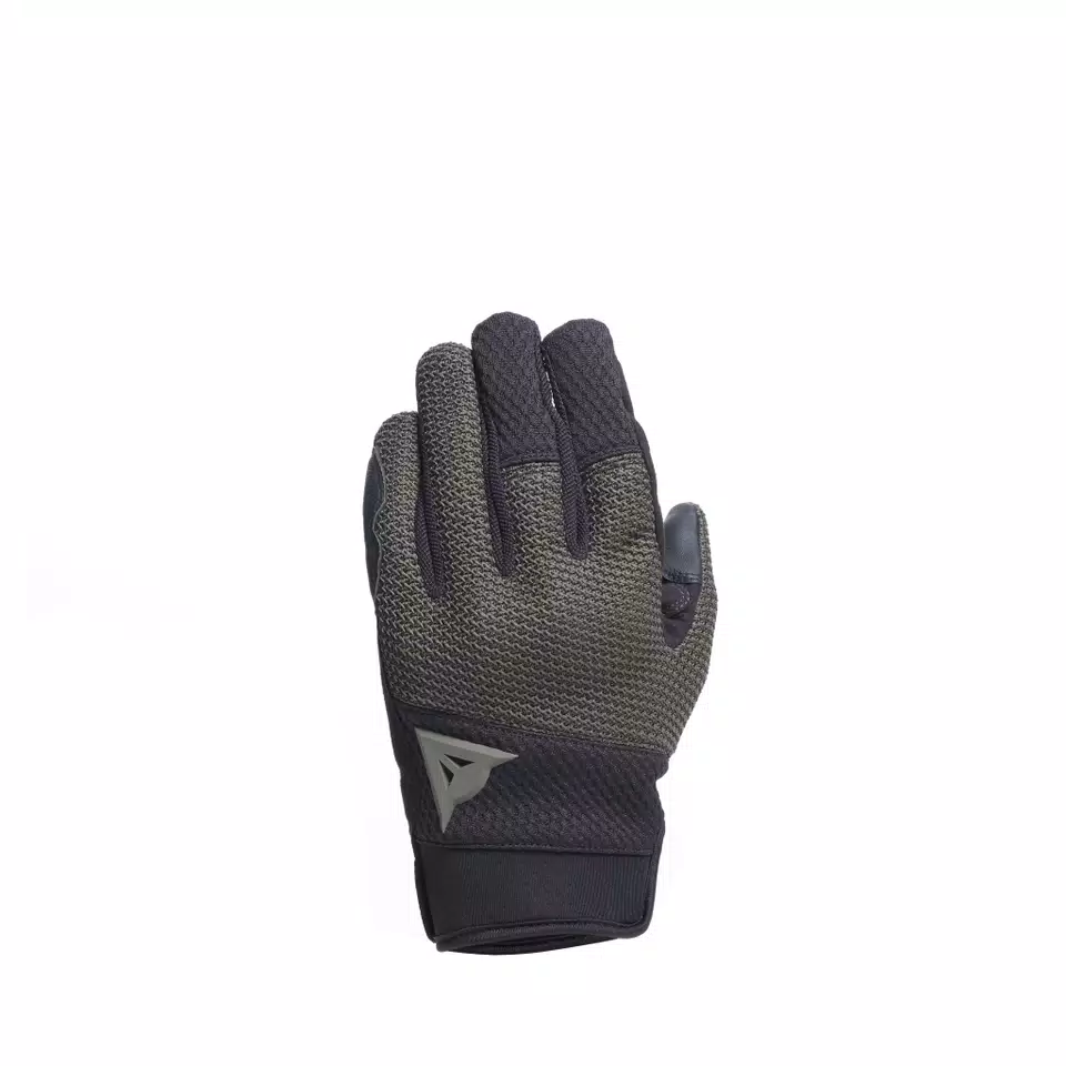 TORINO - MEN'S MOTORCYCLE TEXTILE GLOVES - BLACK/GRAPE-LEAF - 1