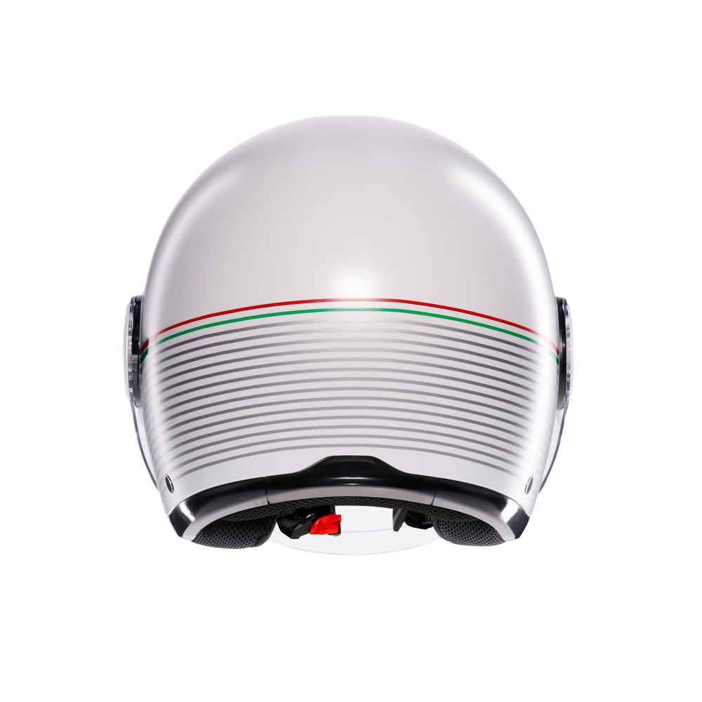 eteres-capoliveri-matt-white-italy-motorbike-open-face-helmet-e2206 image number 4