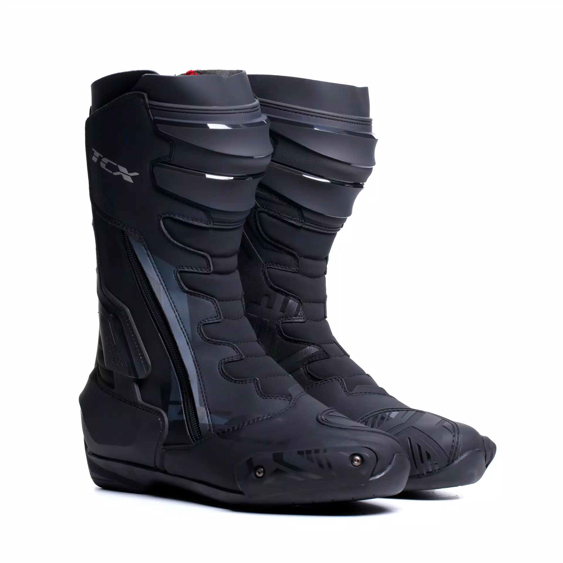 S-TR1 MOTORRADSTIEFEL HERREN - SCHWARZ