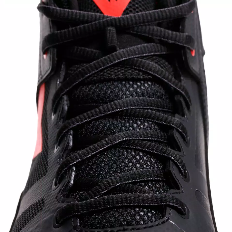 SUBURB ZIP AIR - SCARPE MOTO URBANE ESTIVE UOMO - BLACK/RED-LAVA - 7