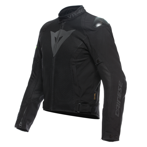vr46-wetlap-air-d-dry-jacket-black-fluo-yellow image number 0