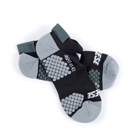D-CORE FOOTIE SOCK BLACK/ANTHRACITE- Technical Layers