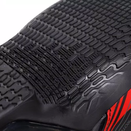 TORQUE 4 S - MEN RACING AND ROAD BOOTS - BLACK/RED-LAVA - 5