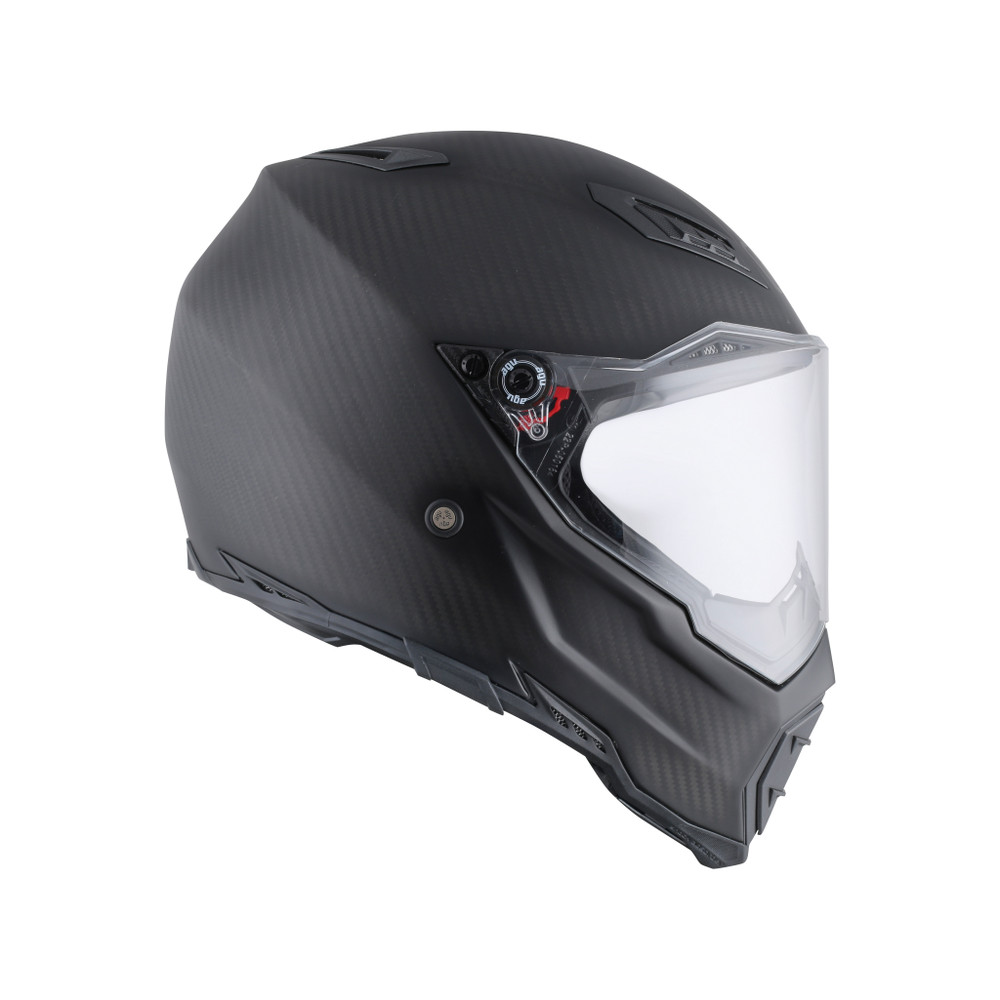 AX-8 NAKED CARB.AGV E05 SOLID - CARBON MATT