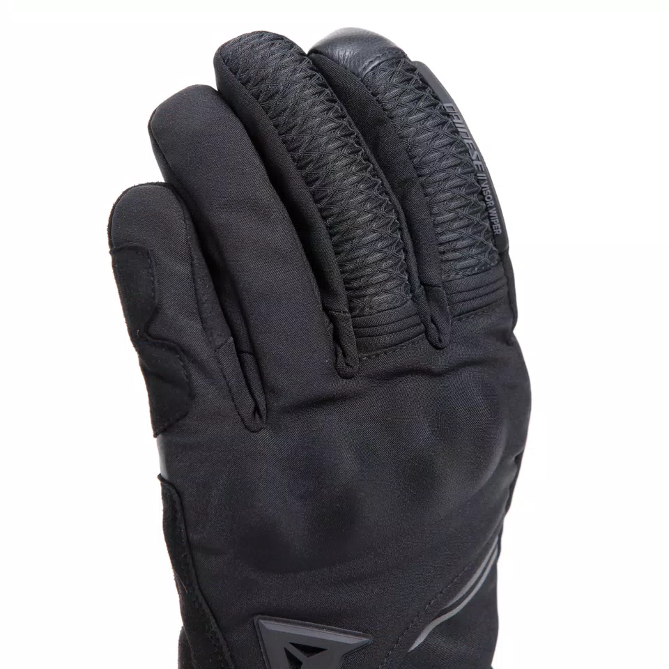TRENTO D-DRY®- MEN'S WATERPROOF MOTORCYCLE GLOVES - BLACK/BLACK - 2
