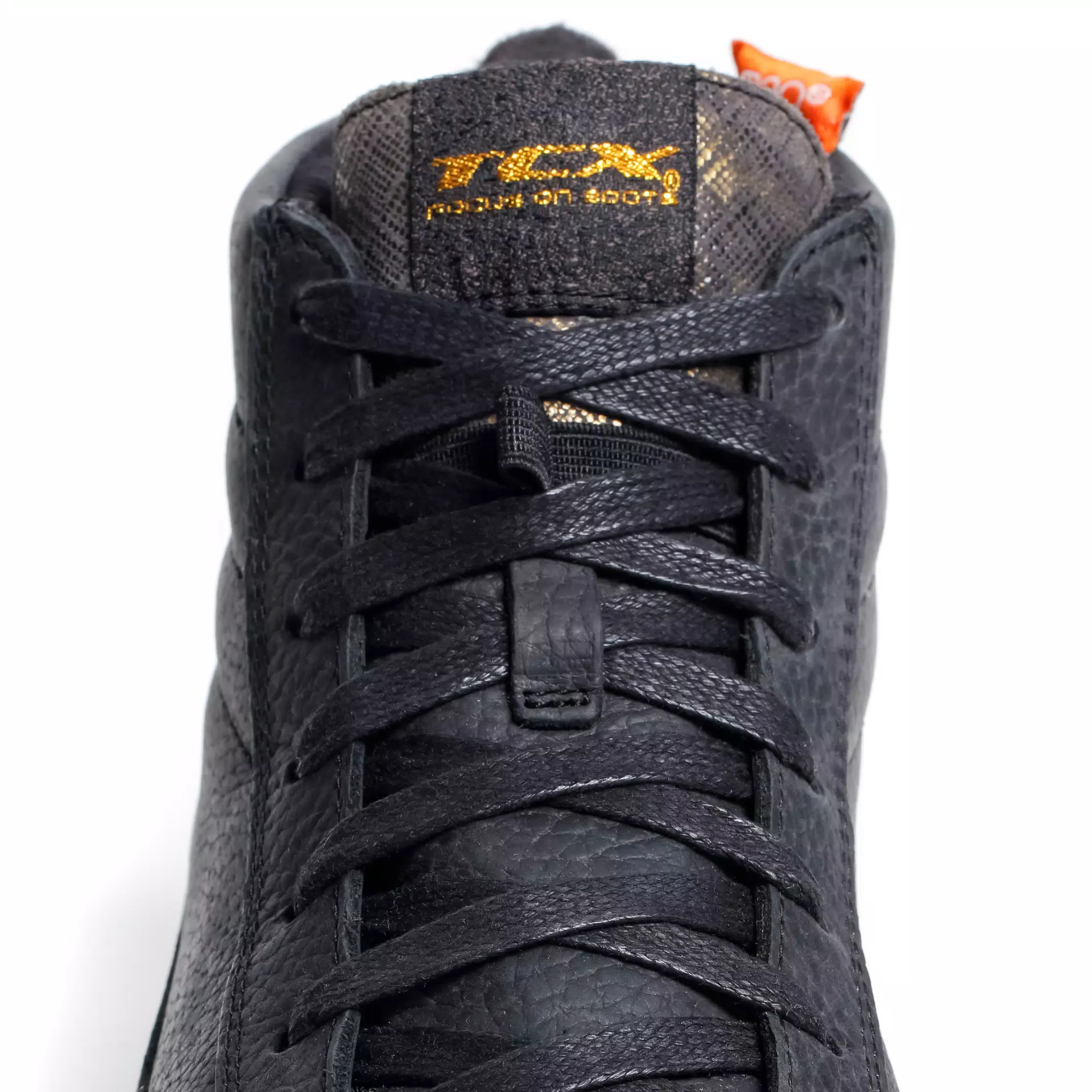 STREET 3 WP WOMEN'S WATERPROOF MOTORCYCLE SHOES - BLACK/GOLD