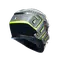 K3 FORTIFY GREY/BLACK/YELLOW FLUO - CASQUE MOTO INTÉGRAL E2206