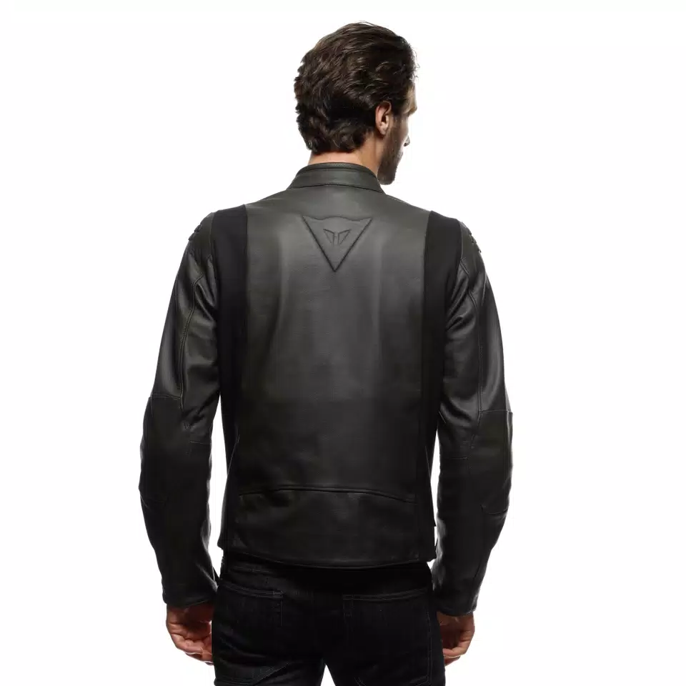 ISTRICE LEATHER JACKET - DARK-BROWN - 6