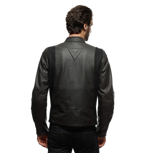 istrice-leather-jacket-dark-brown image number 5