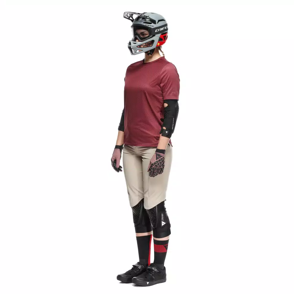 HG AER JERSEY SS - MAILLOT DE VÉLO MANCHES COURTES POUR FEMME - WINDSOR WINE - 3
