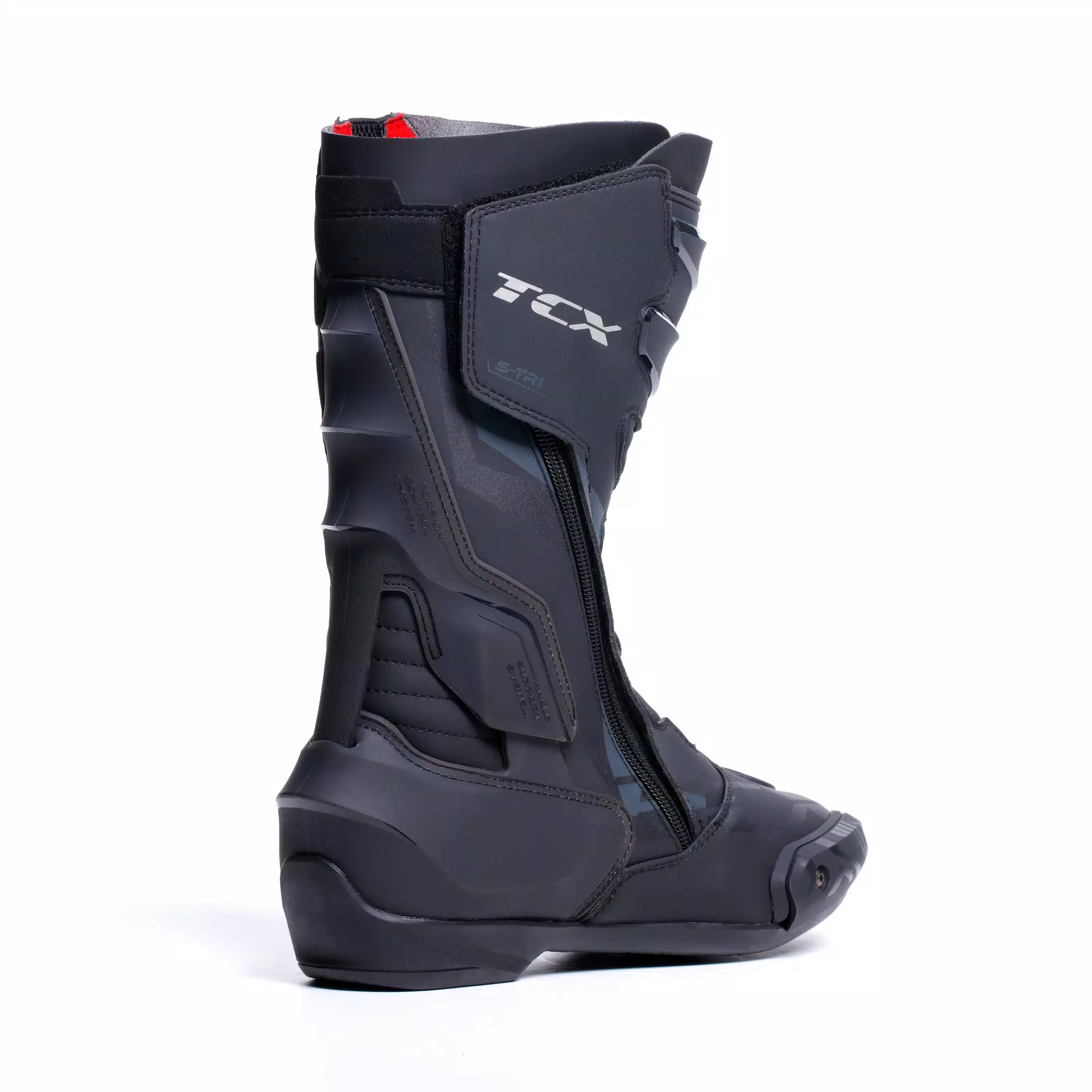 S-TR1 MOTORRADSTIEFEL HERREN - SCHWARZ