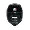 K7 MPLK MONO BLACK - MOTORBIKE FULL FACE HELMET DOT (E2206)