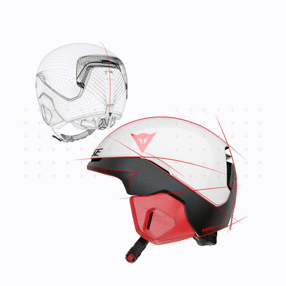 DAINESE NUCLEO Pure White casco sci freeride unisex » Sportclub Online Shop