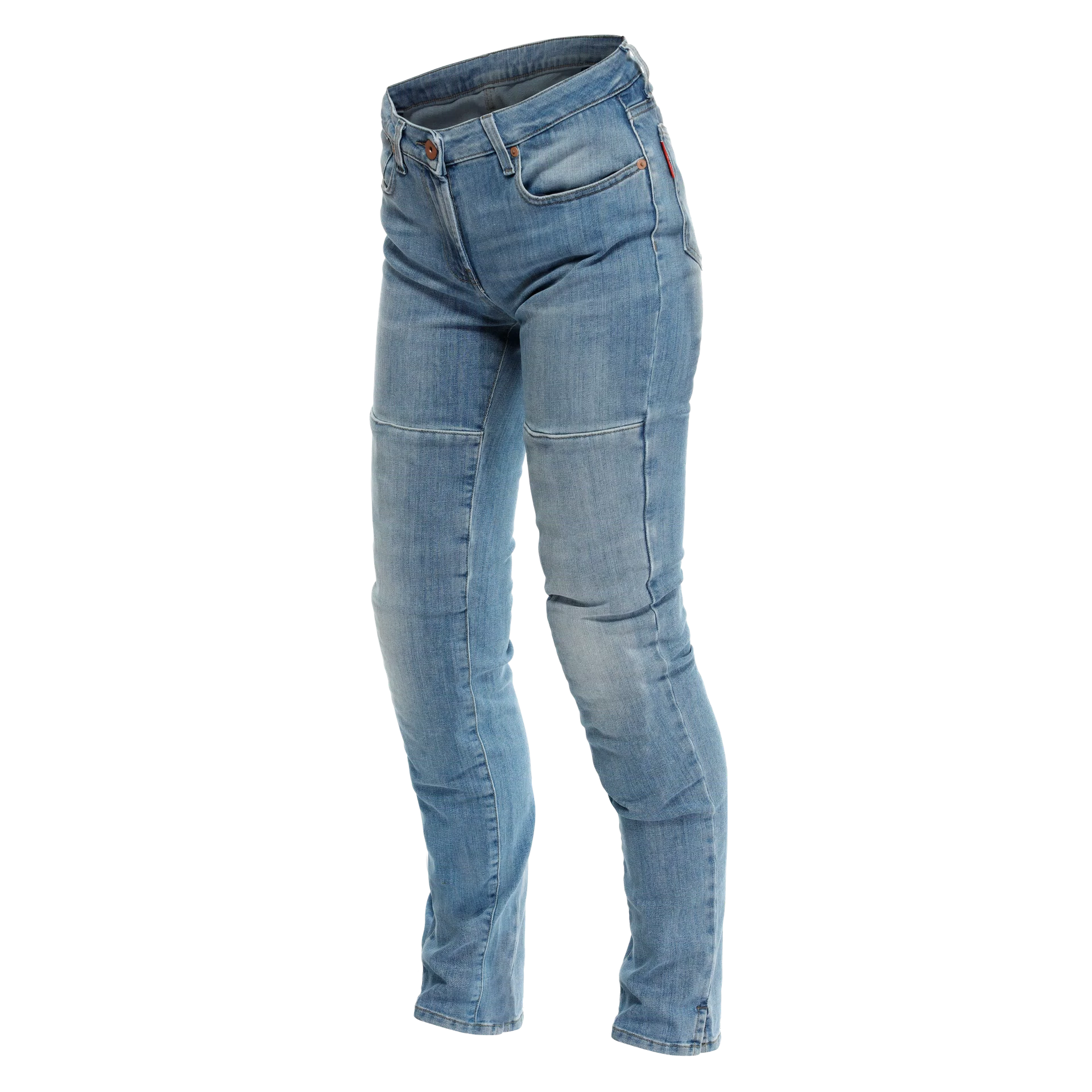 DENIM STONE SLIM LADY TEX PANTS LIGHT BLUE Dainese