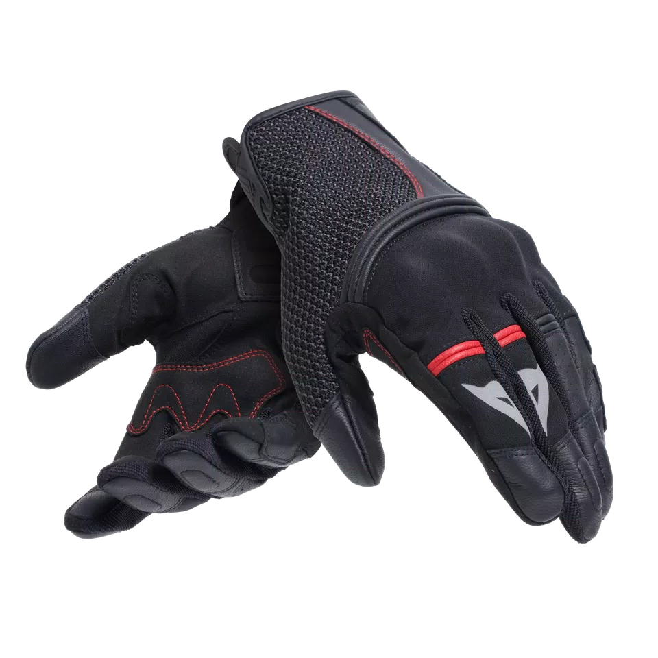 NAMIB - MEN'S MOTORCYCLE TEXTILE GLOVES - BLACK/BLACK - 5
