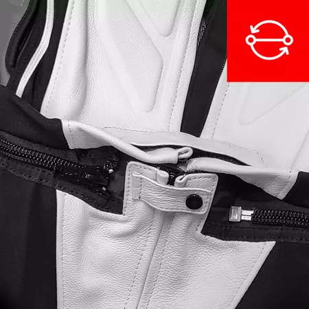 Joining zip replacement service on 2 pcs suit - NEUTRO - 1