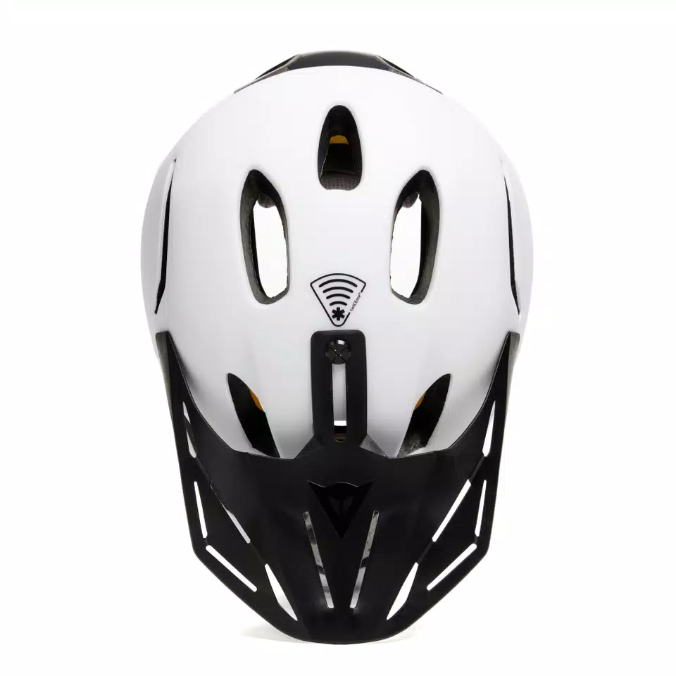 LINEA 01 MIPS - FULL FACE BIKE HELMET - WHITE/BLACK - 7