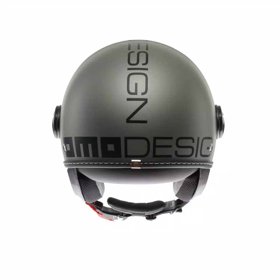 MOMODESIGN FGTR EVO MATE TITANIO / NEGRO - CASCO JET CON VISERA DOBLE E2206 -  - 5