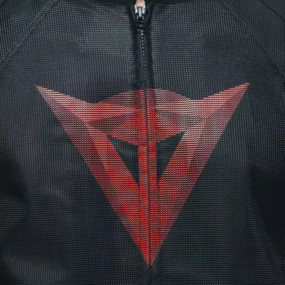HEROSPHERE AIR - MEN SUMMER MOTORCYCLE JACKET - BLACK/RED DIAMOND - 7
