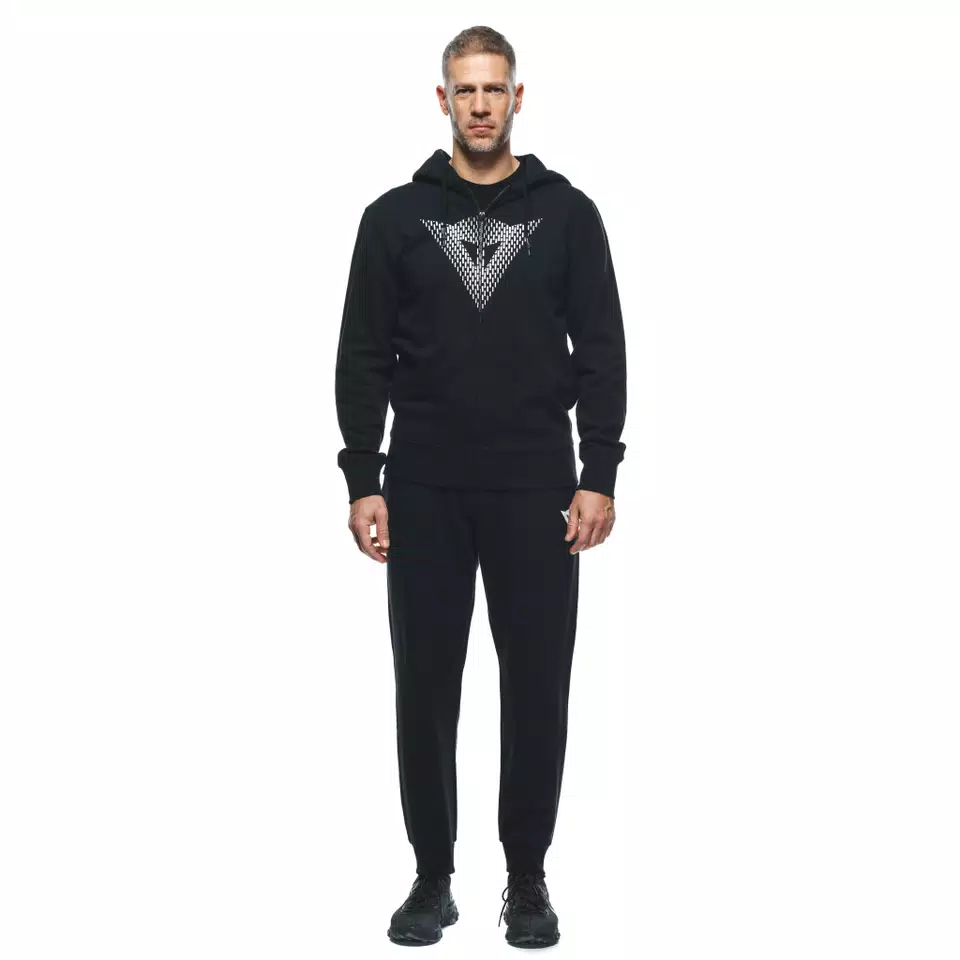 開店記念セール！ HOODIE MEN'S - LOGO DAINESE | Dainese | BLACK/WHITE バイクウェア・装備