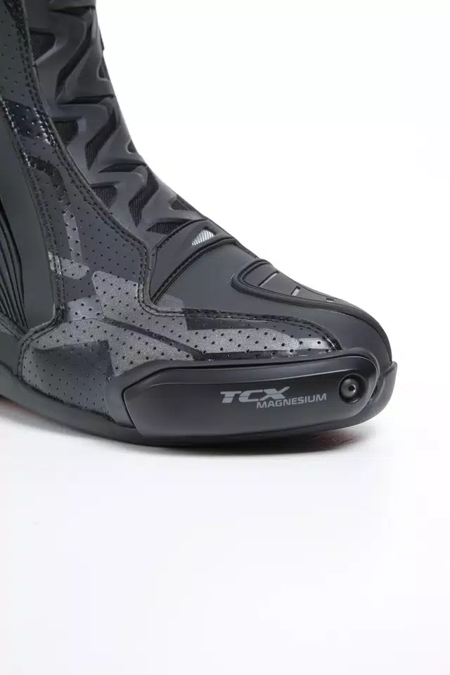 RT-RACE PRO AIR MEN'S MOTORCYCLE RACING BOOTS - BLACK/REFLEX RT-RACE PRO AIR MEN'S MOTORCYCLE RACING BOOTS - BLACK/REFLEX