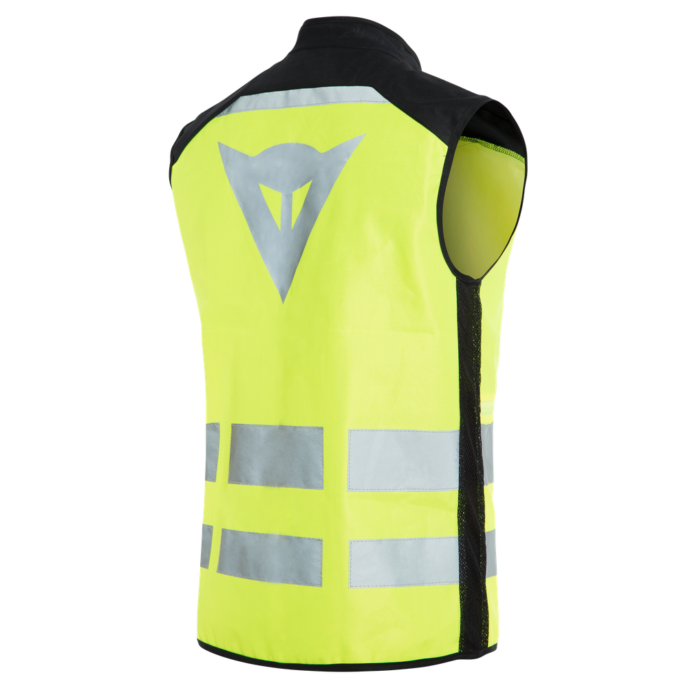 high-vis-vest-explorer-gilet-moto-alta-visibilita-fluo-yellow image number 1