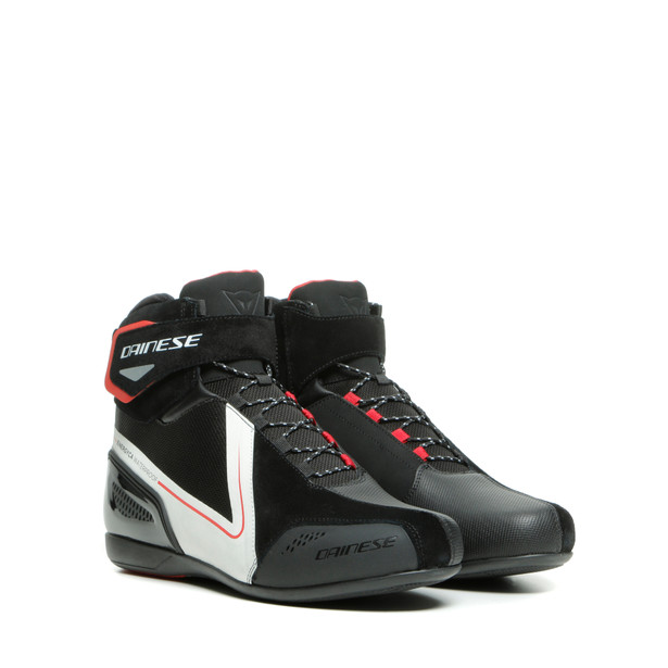 energyca-d-wp-shoes-black-white-lava-red image number 0