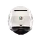 STREETMODULAR MONO MATT BLACK MATERIA WHITE - MOTORBIKE FLIP UP HELMET E2206