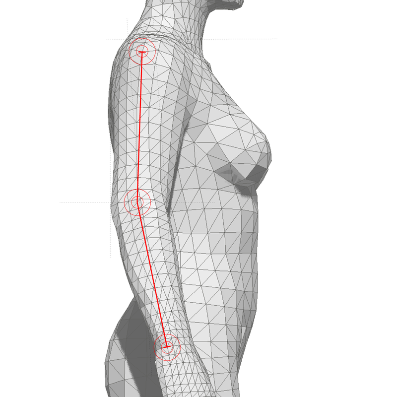 how to measure: arm