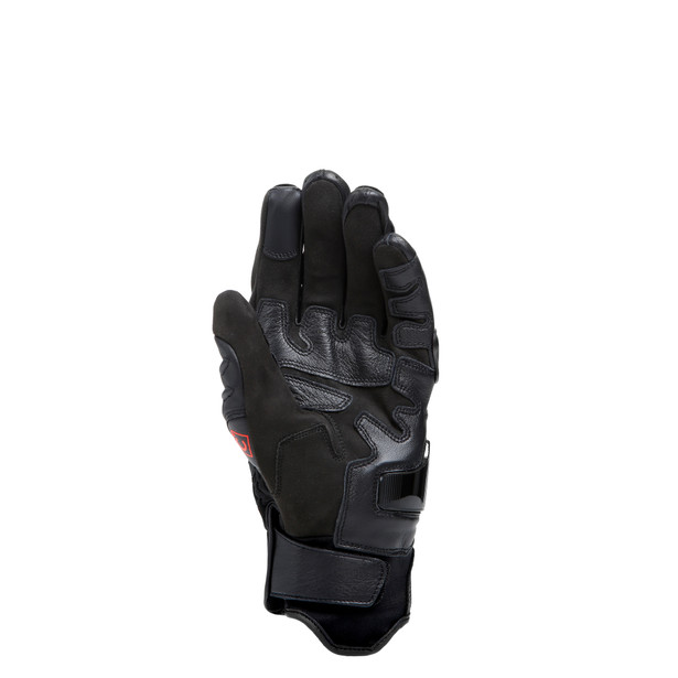 carbon-4-short-leather-gloves-black-black image number 2
