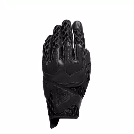 AIR-MAZE - UNISEX MOTORCYCLE TEXTILE SUMMER GLOVES - BLACK/BLACK - 1