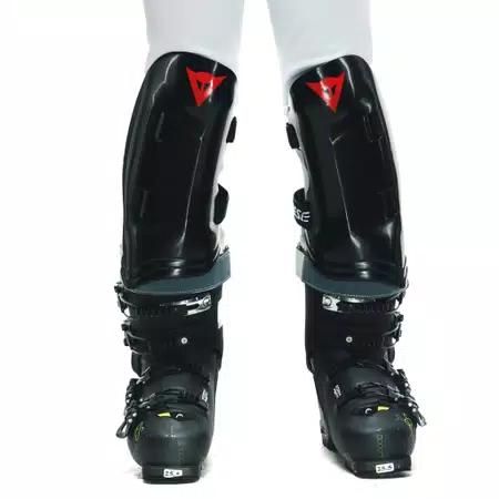 KID'S SCARABEO R001 SKI SHIN GUARDS - BLACK - 3