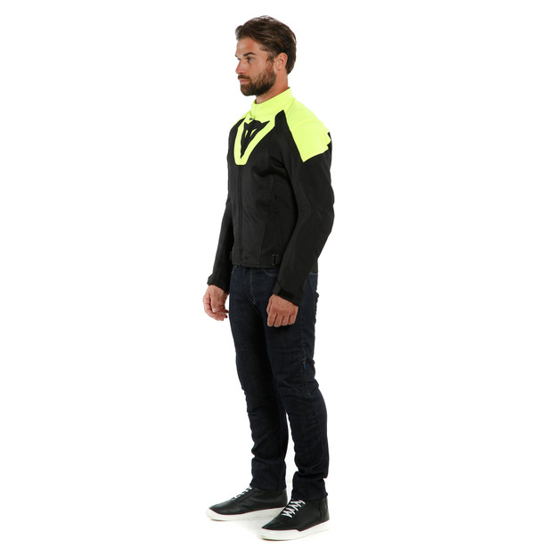 levante-air-tex-jacket-black-fluo-yellow-black image number 3