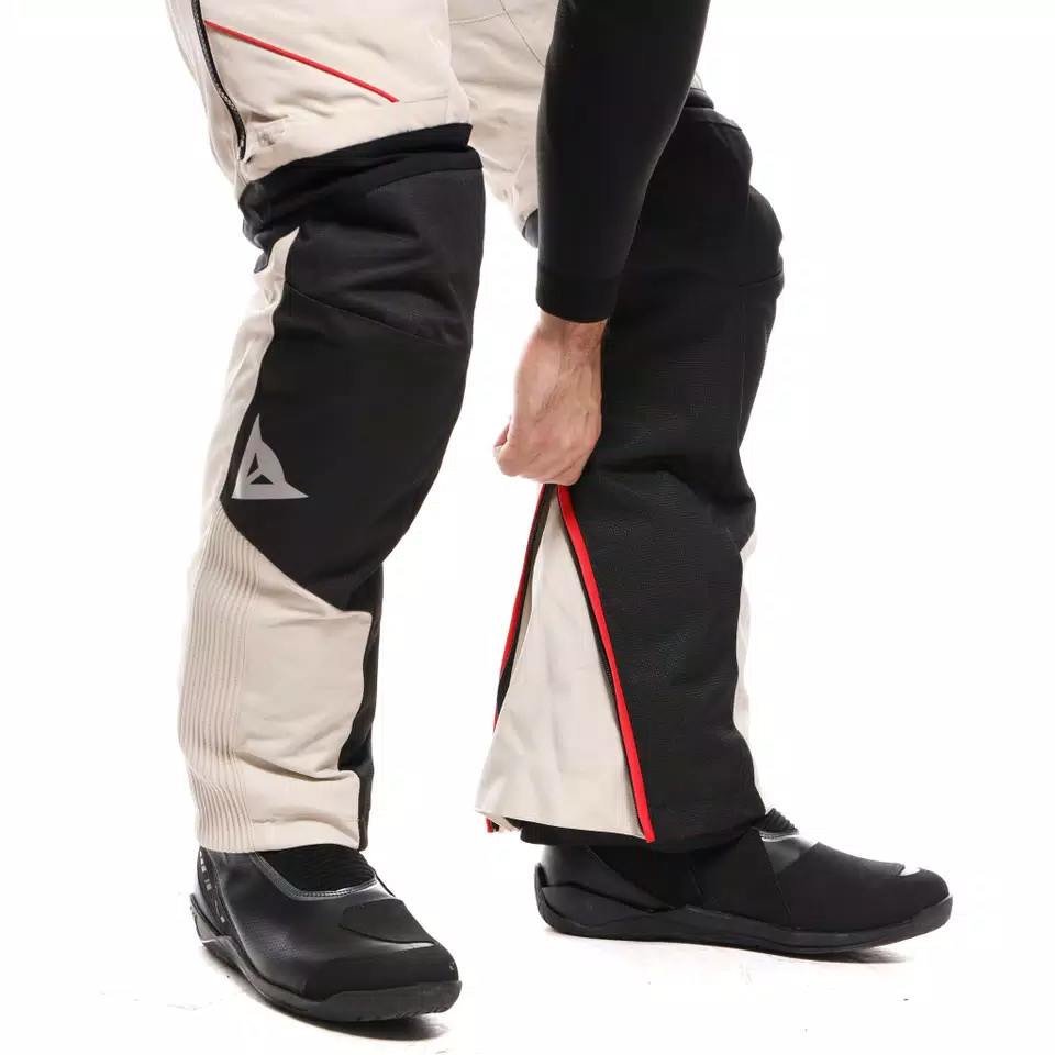 GULLFOSS&nbsp;D-DRY - MEN'S ALL SEASONS MOTORCYCLE PANTS - TIDAL FOAM/RED - 8