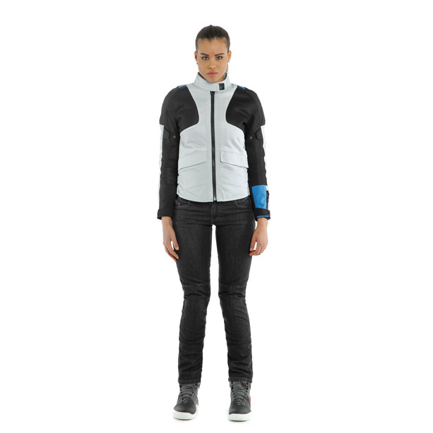 air-tourer-lady-tex-jacket-glacier-gray-performance-blue-black image number 2